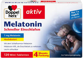 wieviel mg melatonin zum einschlafen