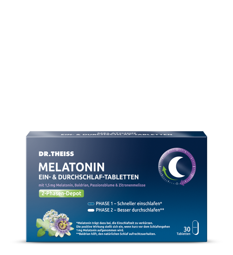 melatonin mit hopfen und melisse