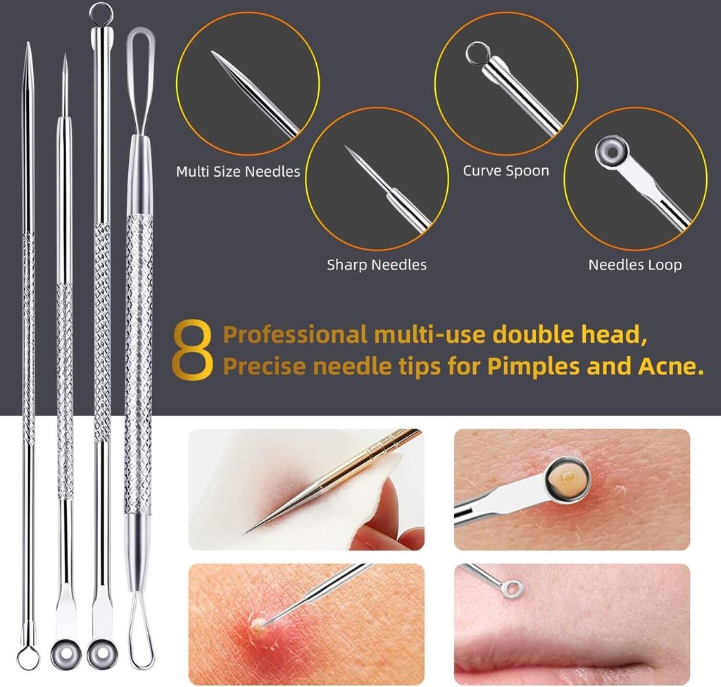 mitesser und pickel entfernen