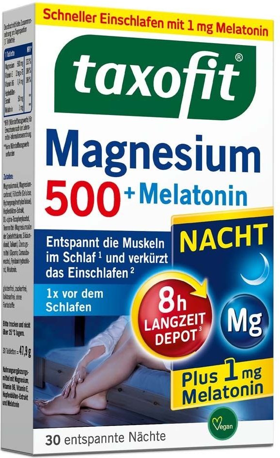 tetesept melatonin magnesium