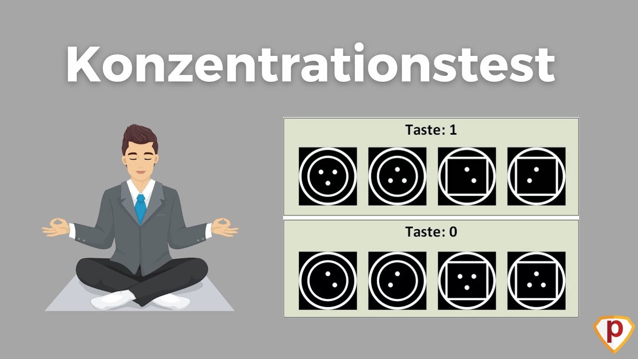 neuropsychologie test konzentration