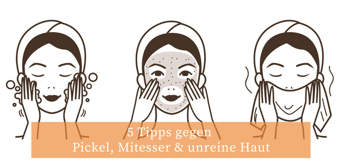 mitesser und pickel loswerden